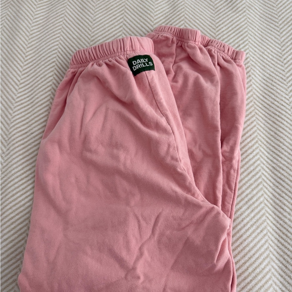 Daily Drills Blush Pink Joggers